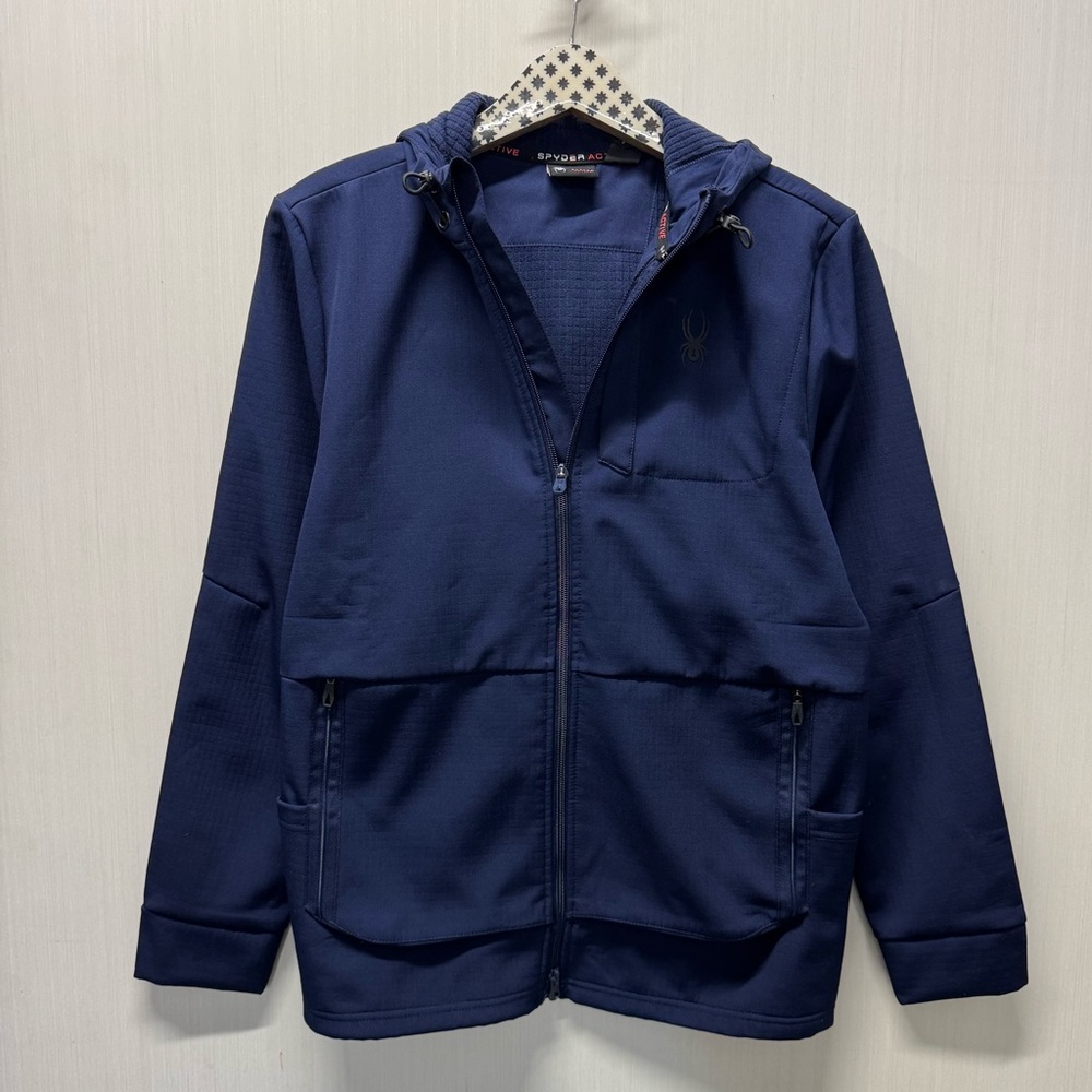 Spyder Men’s Woven Hybrid Performance Tech Jacket Size Small